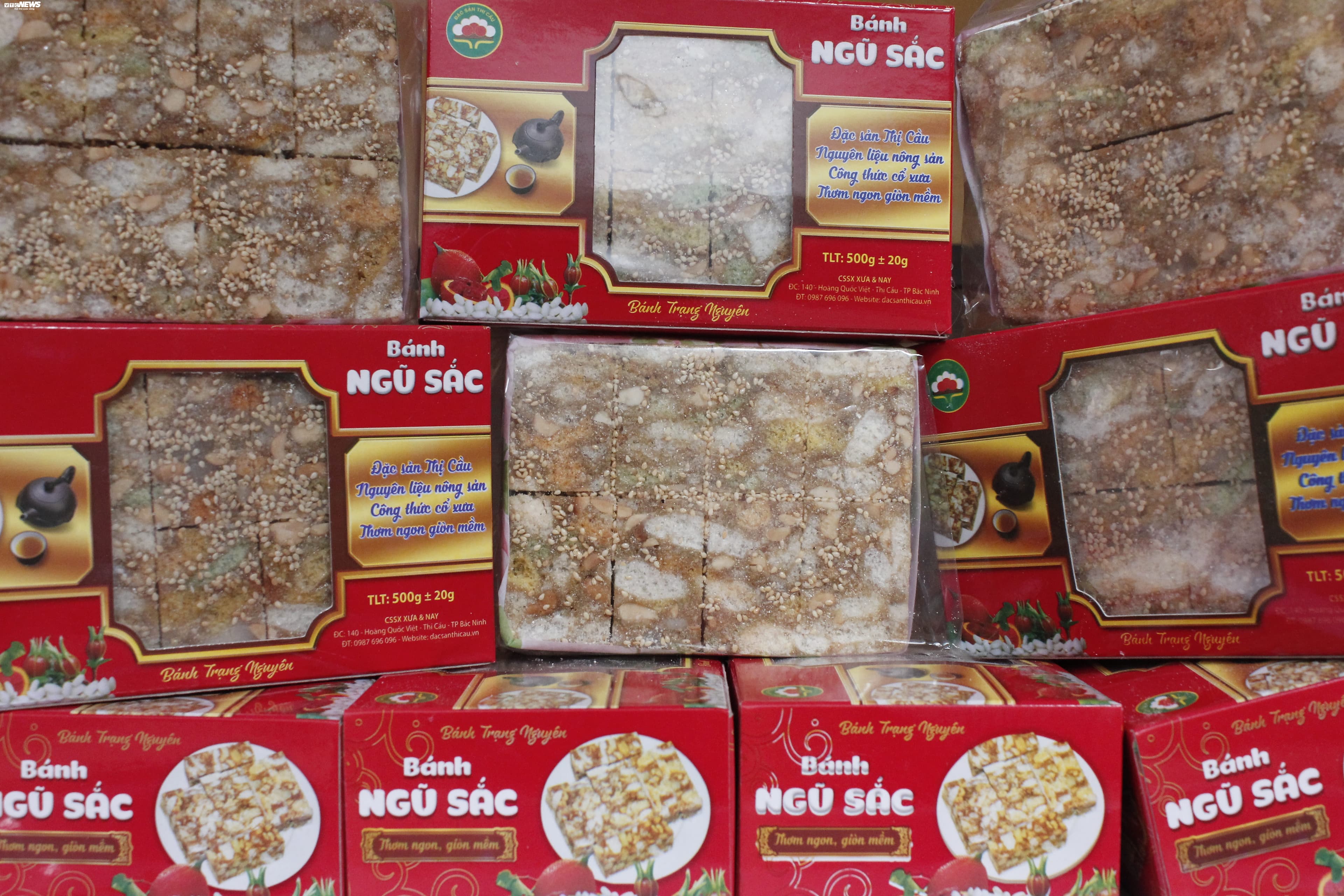 Bánh ngũ sắc Thị Cầu