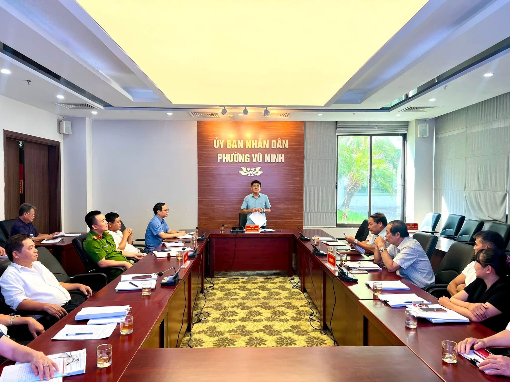 Phường Vũ Ninh triển khai tháng cao điểm bảo đảm trật tự an toàn giao thông, trật tự đô thị, trật tự xây dựng và quản lý đất đai